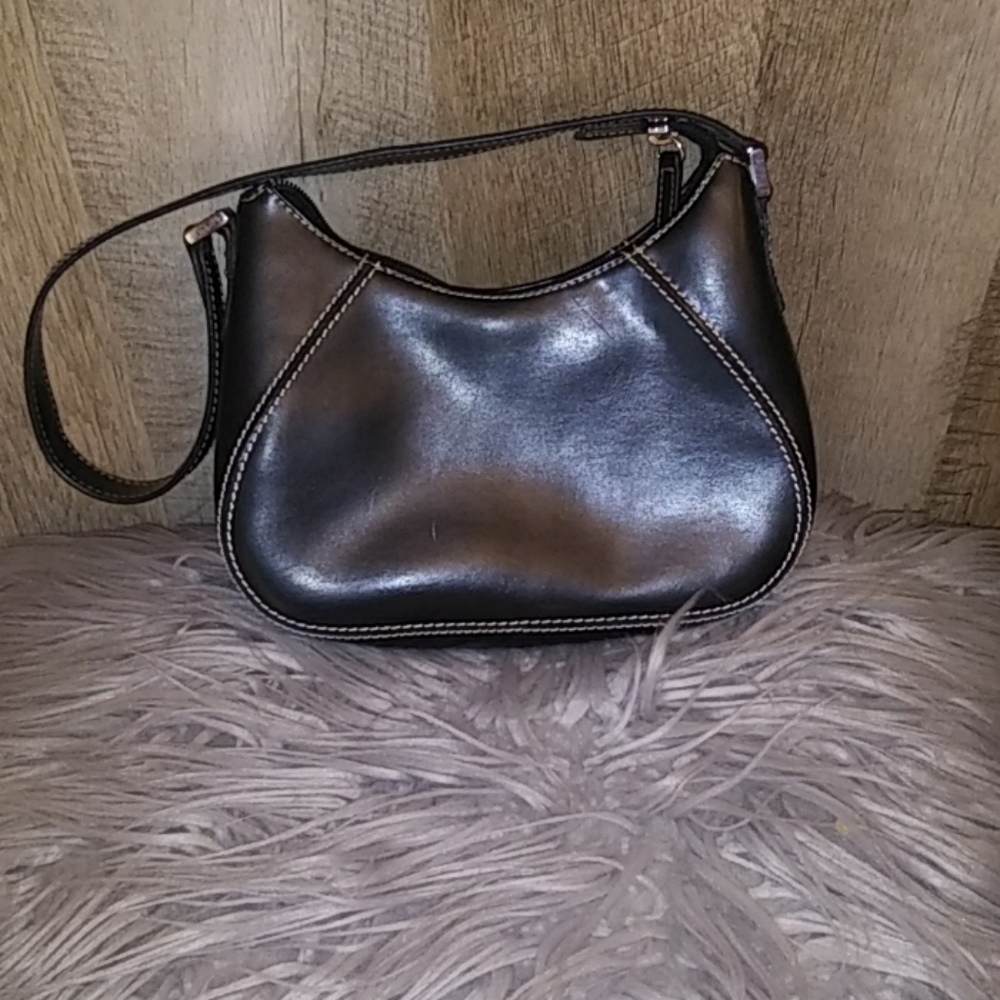 LizClaiborne Small Leather Shoulder Purse